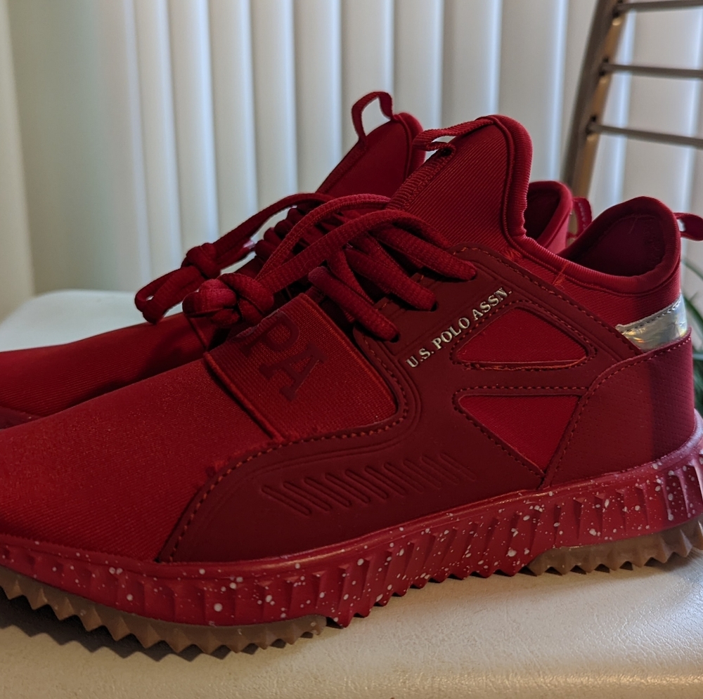 Red Sneakers U.S. Polo Assn.